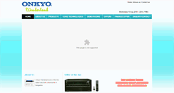 Desktop Screenshot of onkyowonderland.com